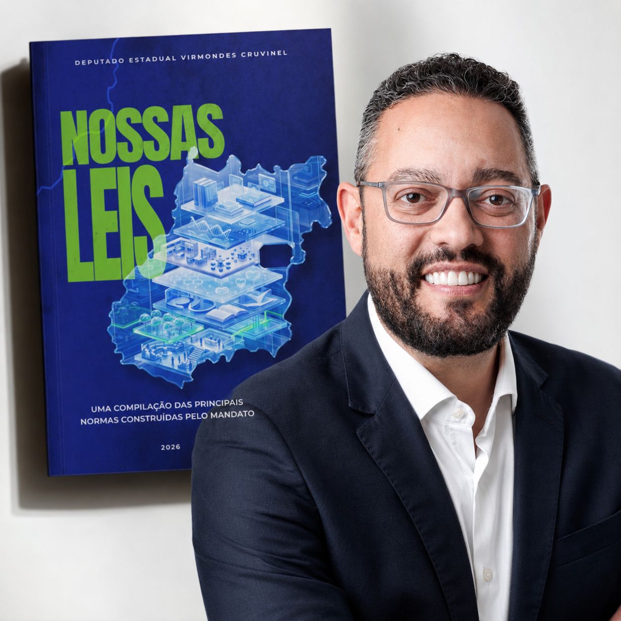 Virmondes Cruvinel lança coletânea digital com suas principais leis