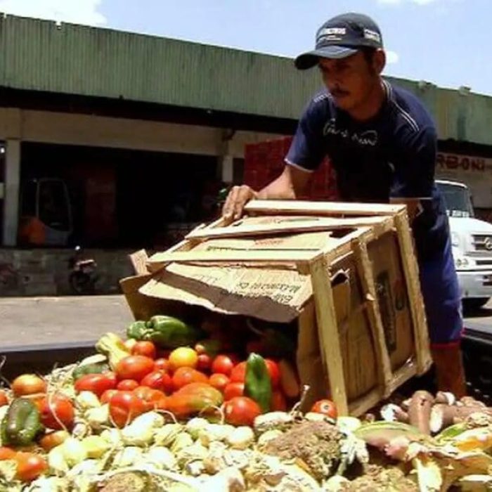 Desperdício de comida Agência Brasil